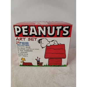 Vintage Peanuts Art Set - Pkgs still sealed w/Box‎